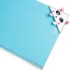 Papier cartonne liderpapel 50x65cm 240gr coloris marron fonce