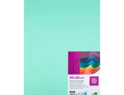 Papier cartonne liderpapel 50x65cm 240gr coloris vert paquet 25 feuilles