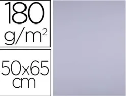Papier cartonne liderpapel 50x65cm 180gr coloris lilas