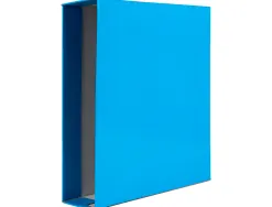 Papier cartonne liderpapel 50x65cm 240gr coloris bleu paquet 25 feuilles