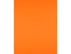 Papier cartonne liderpapel 50x65cm 180gr coloris orange paquet 25 feuilles