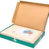 Papier cartonne liderpapel a4 180gr coloris creme paquet 25+5 feuilles