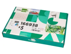 Papier cartonne liderpapel a4 180gr coloris creme paquet 25+5 feuilles