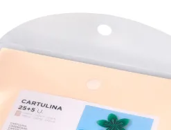 Papier cartonne liderpapel a4 180gr coloris creme paquet 25+5 feuilles