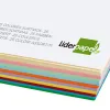 Papier cartonne liderpapel a4 180gr coloris assortis paquet 100 feuilles