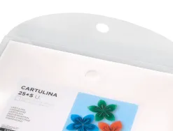 Papier cartonne liderpapel a4 180gr coloris blanc paquet 25+5 feuilles