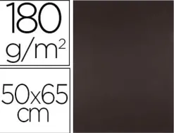 Papier cartonne liderpapel 50x65cm 180gr coloris marron