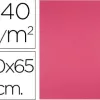 Papier cartonne liderpapel 50x65cm 240gr coloris fuchsia paquet 25 feuilles