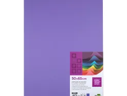 Papier cartonne liderpapel 50x65cm 180gr coloris pourpre paquet 25 feuilles