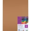 Papier cartonne liderpapel 50x65cm 180gr coloris marron clair paquet 25 feuilles