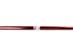 Papier cellophane liderpapel coloris rouge rouleau 0.60x10m