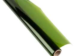 Papier cellophane liderpapel coloris vert rouleau 0.60x10m