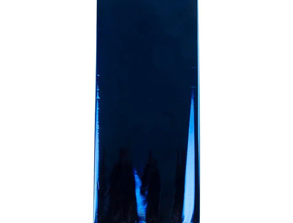 Papier cellophane liderpapel 50x70cm 22g/m2 unicolore bleu brillant sachet 5f