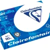 Papier clairefontaine clairalfa extra blanc a4 90g/m2 blancheur 170 opacité 93 rigidité 135 toucher satiné 500 feuilles