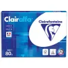Papier clairefontaine clairalfa extra blanc a4 80g/m2 blancheur 170 opacité 93 rigidité 135 500 feuilles