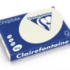 Papier clairefontaine multifonction laser couleur trophe a3 80g/m2 gris perle parfaite opacite paquet 500