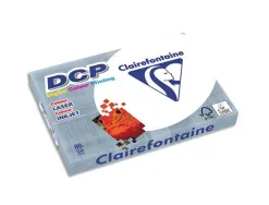 Papier clairefontaine multifonction laser couleur dcp haute qualite a4 80g/m2 blanc parfaite opacite paquet