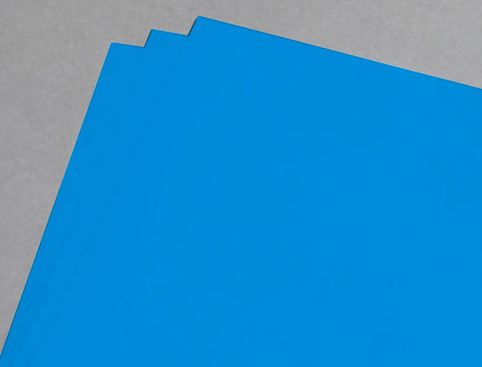 Papier clairefontaine multifonction laser couleur trophe a3 160g/m2 turquoise parfaite opacite paquet 250
