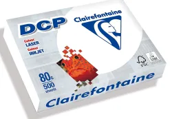 Papier clairefontaine multifonction laser couleur dc haute qualite a3 80g/m2 blanc parfaite opacite paquet