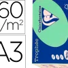 Papier clairefontaine multifonction laser couleur trophe a3 160g/m2 vert nature parfaite opacite paquet 250