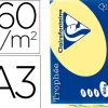 Papier clairefontaine multifonction laser couleur trophe a3 160g/m2 jonquille parfaite opacite paquet 250