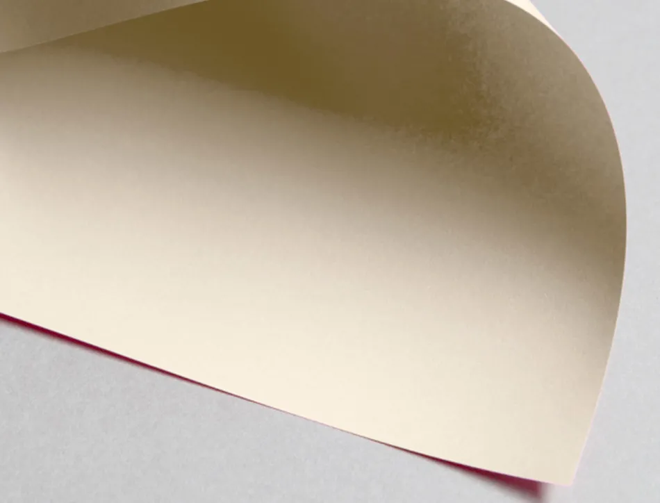 Papier clairefontaine multifonction laser couleur trophe a4 160g /m2 pastel chamois parfaite opacite