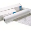 Papier clairefontaine plan extra blanc largeur 91mx914mm 80g application jet d'encre qualite photo bobine