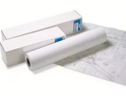 Papier clairefontaine plan extra blanc largeur 91mx914mm 90g application jet d'encre qualite photo bobine