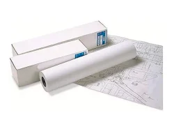 Papier clairefontaine universel blanc largeur 610mmx50m 80g application jet d'encre bobine