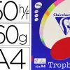 Papier couleur clairefontaine trophée personal paper pack a4 160g/m2 rouge groseille 50 feuilles couleurs intenses