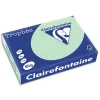 Papier couleur clairefontaine trophée multifonction a4 80g/m2 vert pastel paquet 500 feuilles