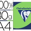 Papier couleur clairefontaine trophée multifonction a4 80g/m2 couleurs vives vert golf paquet 500 feuilles