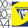 Papier couleur clairefontaine trophée personal paper pack a4 80g/m2 jaune fluorescent paquet 100 feuilles unicolores