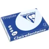 Papier couleur clairefontaine trophée multifonction a3 80g/m2 bleu pastel paquet 500 feuilles
