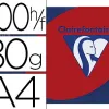 Papier couleur clairefontaine trophée multifonction a4 80g/m2 couleurs intenses rouge groseille paquet 500 feuilles