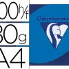 Papier couleur clairefontaine trophée multifonction a4 80g/m2 couleurs intenses bleu turquoise paquet 500 feuilles