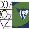 Papier couleur clairefontaine trophée multifonction a4 80g/m2 couleurs intenses vert sapin paquet 500 feuilles