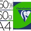 Papier couleur clairefontaine trophée multifonction a4 160g/m2 couleurs intenses vert menthe paquet 250 feuilles