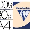 Papier couleur clairefontaine trophée multifonction a4 80g/m2 saumon paquet 500 feuilles