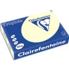 Papier couleur clairefontaine trophée multifonction a4 160g/m2 couleurs vives ivoire paquet 250 feuilles