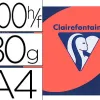 Papier couleur clairefontaine trophée multifonction a4 80g/m2 couleurs intenses rouge cardinal paquet 500 feuilles