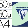 Papier couleur clairefontaine trophée multifonction a4 160g/m2 vert pastel paquet 250 feuilles