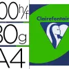 Papier couleur clairefontaine trophée multifonction a4 80g/m2 couleurs intenses vert menthe paquet 500 feuilles
