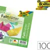 Papier couleur folia à plier 70g/m2 15x15cm coloris assortis paquet 100f
