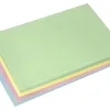 Papier couleur liderpapel multifonction a4 80g/m2 5 coloris assortis jaune bleu crème rose vert 500 feuilles