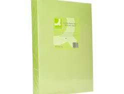 Papier couleur q-connect multifonction a3 80g/m2 unicolore vert néon ramette 500 feuilles