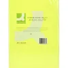 Papier couleur q-connect multifonction a4 80g/m2 unicolore jaune néon ramette 500 feuilles