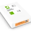 Papier couleur q-connect multifonction a4 80g/m2 unicolore orange intense ramette 500 feuilles