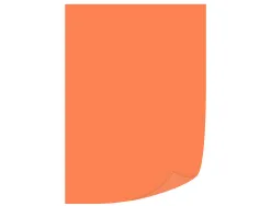 Papier couleur q-connect multifonction a4 80g/m2 unicolore orange intense ramette 500 feuilles