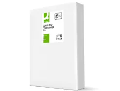 Papier couleur q-connect multifonction a3 80g/m2 unicolore orange néon ramette 500 feuilles